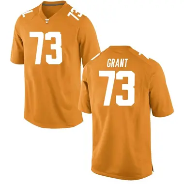 Men's Game Brian Grant Tennessee Volunteers College Jersey - Orange