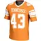 Men's Game Jackson Mathews Tennessee Volunteers Replica Football Jersey - Orange