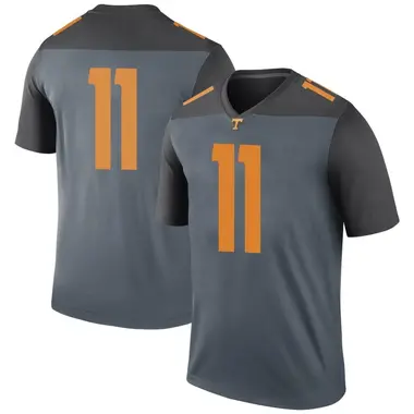 Men's Legend Jalin Hyatt Tennessee Volunteers College Jersey - Gray